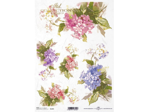 Papier do decoupage A4 - ITD Collection - ryżowy, R1203