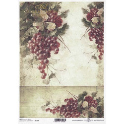 Decoupage paper A4 - ITD Collection - rice, R1260