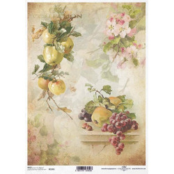 Papier do decoupage A4 - ITD Collection - ryżowy, R1261