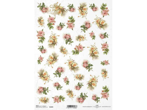 Decoupage paper A4 - ITD Collection - rice, R1444