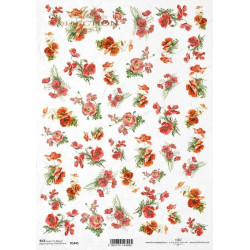 Decoupage paper A4 - ITD Collection - rice, R1445
