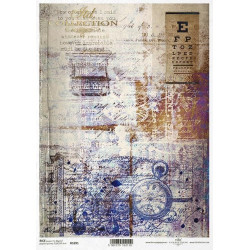 Papier do decoupage A4 - ITD Collection - ryżowy, R1691