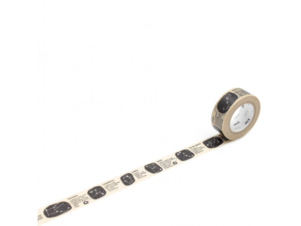 Taśma papierowa washi William Morris - MT Masking Tape - Constellation, 7 m