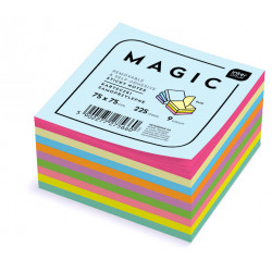 Karteczki samoprzylepne Magic - Interdruk - 9 kolorów, 225 szt.