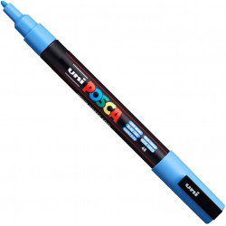 Marker Posca PC-1M - Uni - błękitny, sky blue