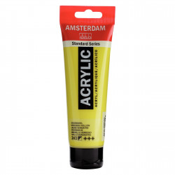 Acrylic paint in tube - Amsterdam - Greenish Yellow, 120 ml