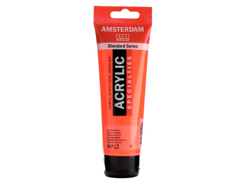 Acrylic paint in tube - Amsterdam - Reflex Orange, 120 ml