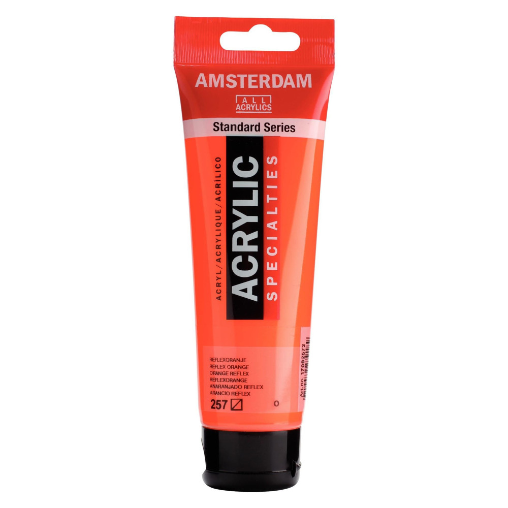 Acrylic paint in tube - Amsterdam - Reflex Orange, 120 ml