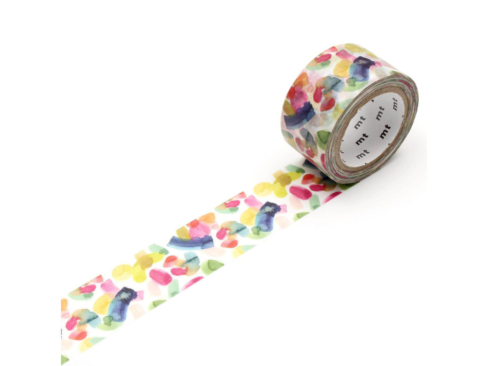 Taśma papierowa washi William Morris - MT Masking Tape - Bluebellgray Pedro, 7 m