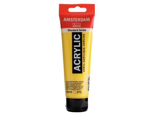 Acrylic paint in tube - Amsterdam - Transparent Yellow Green, 120 ml