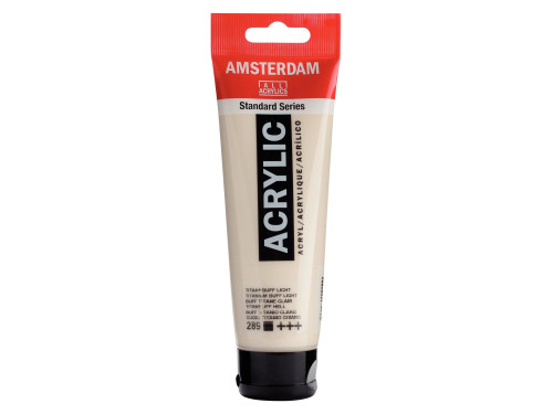 Farba akrylowa - Amsterdam - Titanium Buff Light, 120 ml