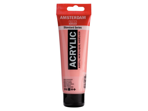 Farba akrylowa - Amsterdam - Venetian Rose, 120 ml