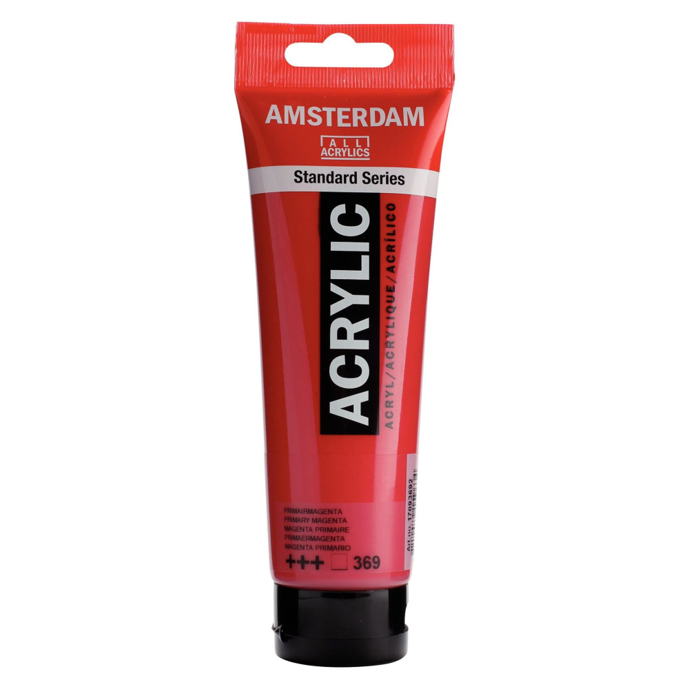 Acrylic paint in tube - Amsterdam - Primary Magenta, 120 ml