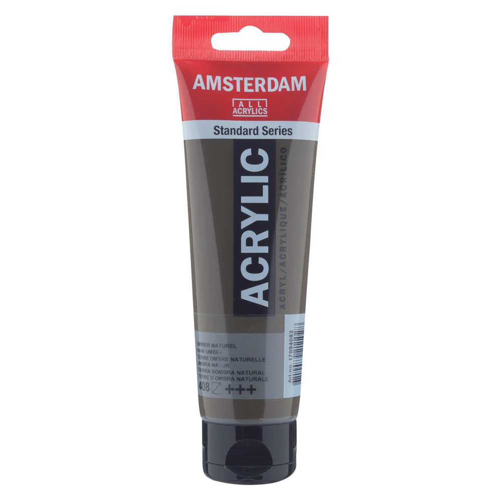 Acrylic paint in tube - Amsterdam - Raw Umber, 120 ml