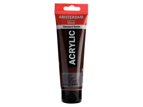 Farba akrylowa - Amsterdam - Burnt Umber, 120 ml