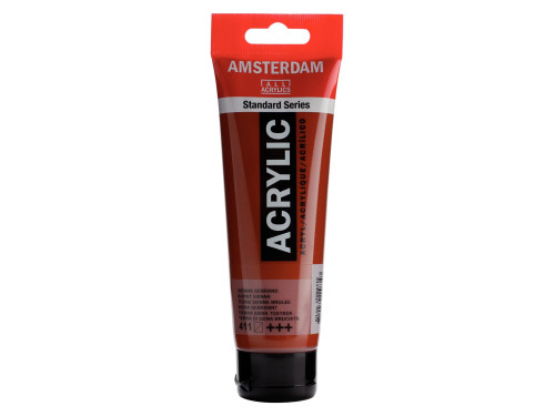 Farba akrylowa - Amsterdam - Burnt Sienna, 120 ml