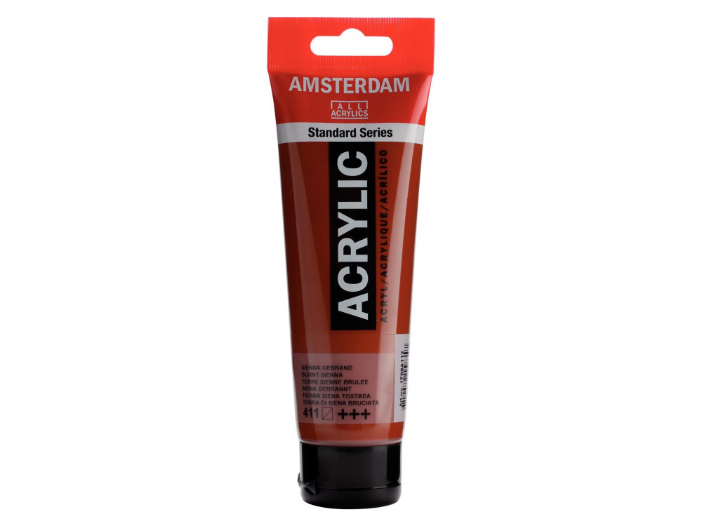 Farba akrylowa - Amsterdam - Burnt Sienna, 120 ml