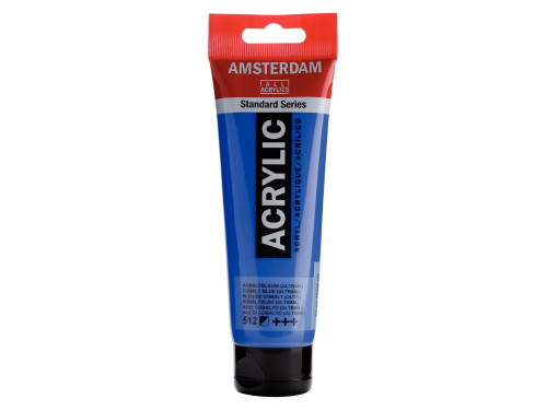 Acrylic paint in tube - Amsterdam - Cobalt Blue Ultramarine, 120 ml