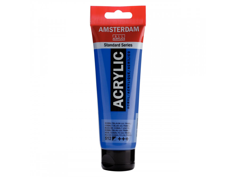 Acrylic paint in tube - Amsterdam - Cobalt Blue Ultramarine, 120 ml