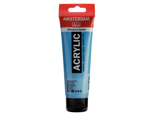 Acrylic paint in tube - Amsterdam - Kings Blue, 120 ml