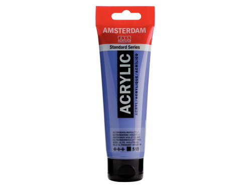 Acrylic paint in tube - Amsterdam - Ultramarine Violet Light, 120 ml