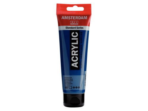 Acrylic paint in tube - Amsterdam - Greenish Blue, 120 ml