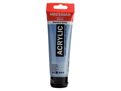 Acrylic paint in tube - Amsterdam - Greyish Blue, 120 ml