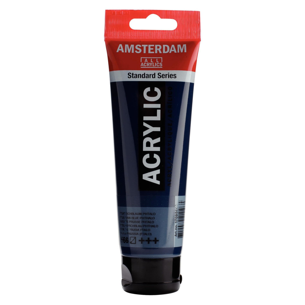 Acrylic paint in tube - Amsterdam - Prussian Blue Phthalo, 120 ml