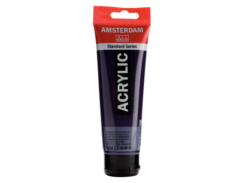 Acrylic paint in tube - Amsterdam - Permanent Blue Violet, 120 ml