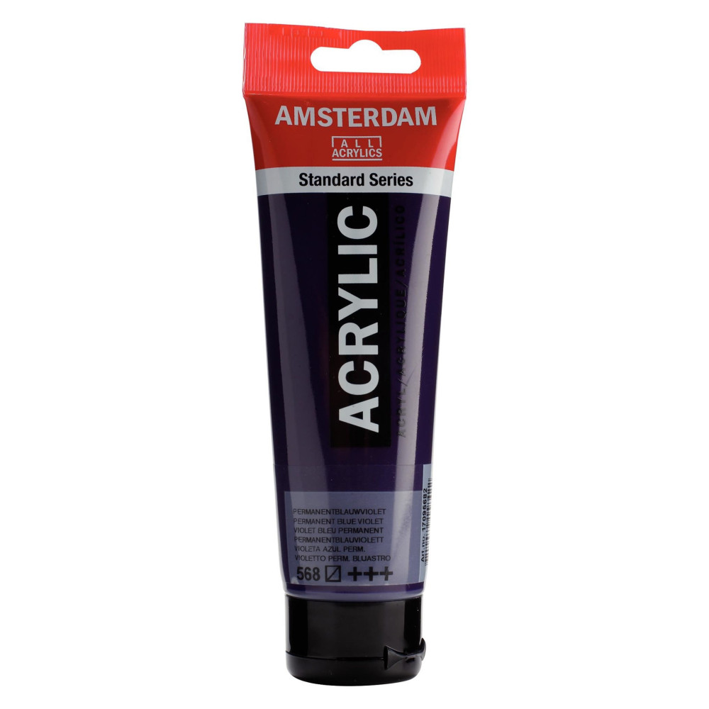 Acrylic paint in tube - Amsterdam - Permanent Blue Violet, 120 ml