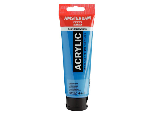 Acrylic paint in tube - Amsterdam - Primary Cyan, 120 ml