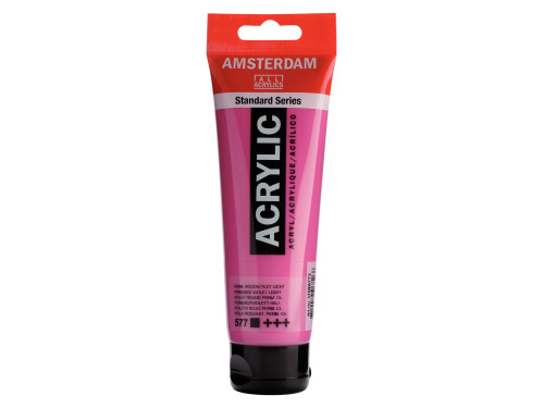 Acrylic paint in tube - Amsterdam - Permanent Red Violet Light, 120 ml