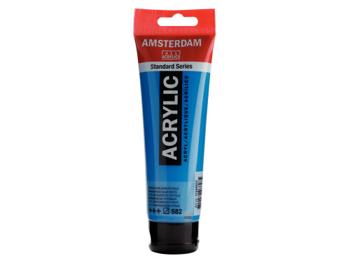 Acrylic paint in tube - Amsterdam - Manganese Blue, 120 ml