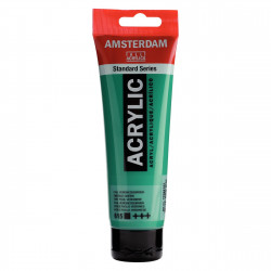 Acrylic paint in tube - Amsterdam - Emerald Green, 120 ml