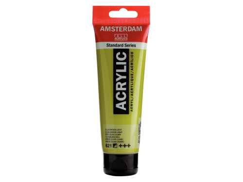 Farba akrylowa - Amsterdam - Olive Green Light, 120 ml
