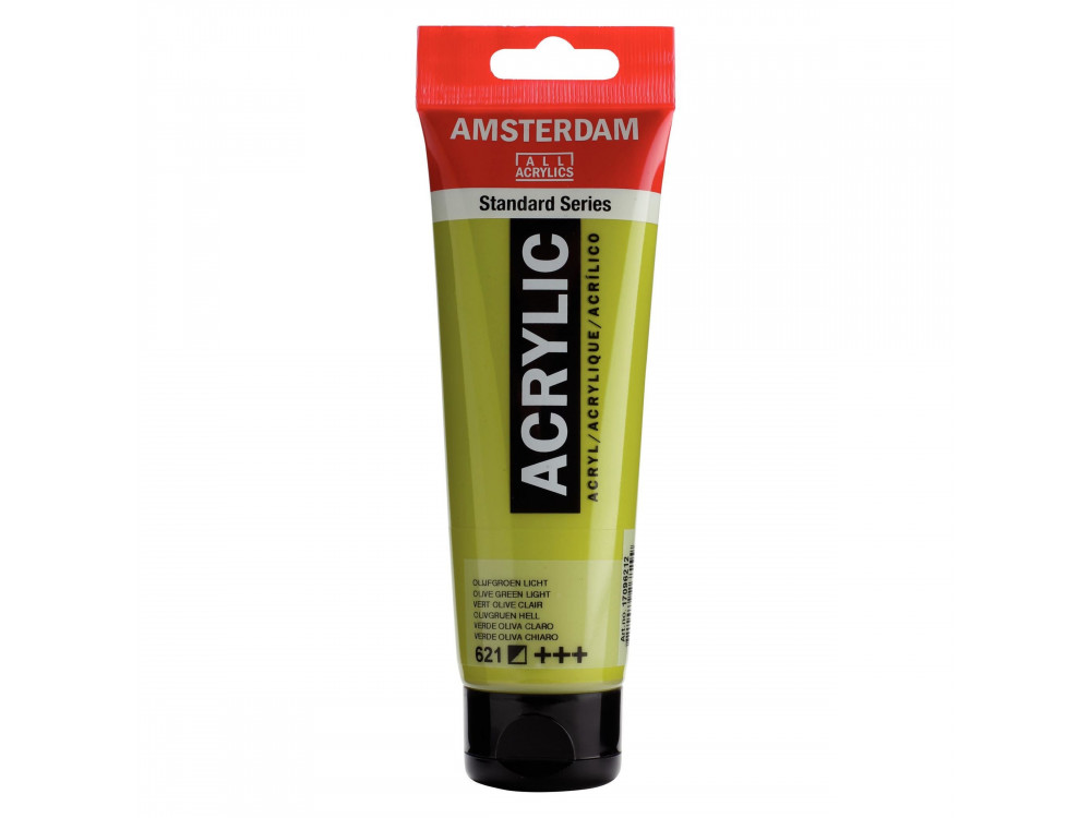 Acrylic paint in tube - Amsterdam - Olive Green Light, 120 ml