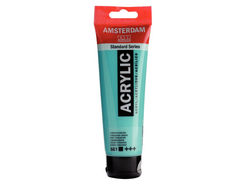 Farba akrylowa - Amsterdam - Turquoise Green, 120 ml