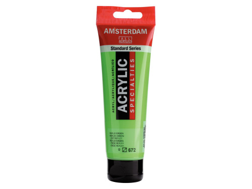 Farba akrylowa - Amsterdam - Reflex Green, 120 ml
