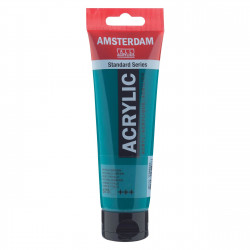 Acrylic paint in tube - Amsterdam - Phthalo Green, 120 ml