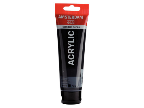 Acrylic paint in tube - Amsterdam - Oxide Black, 120 ml