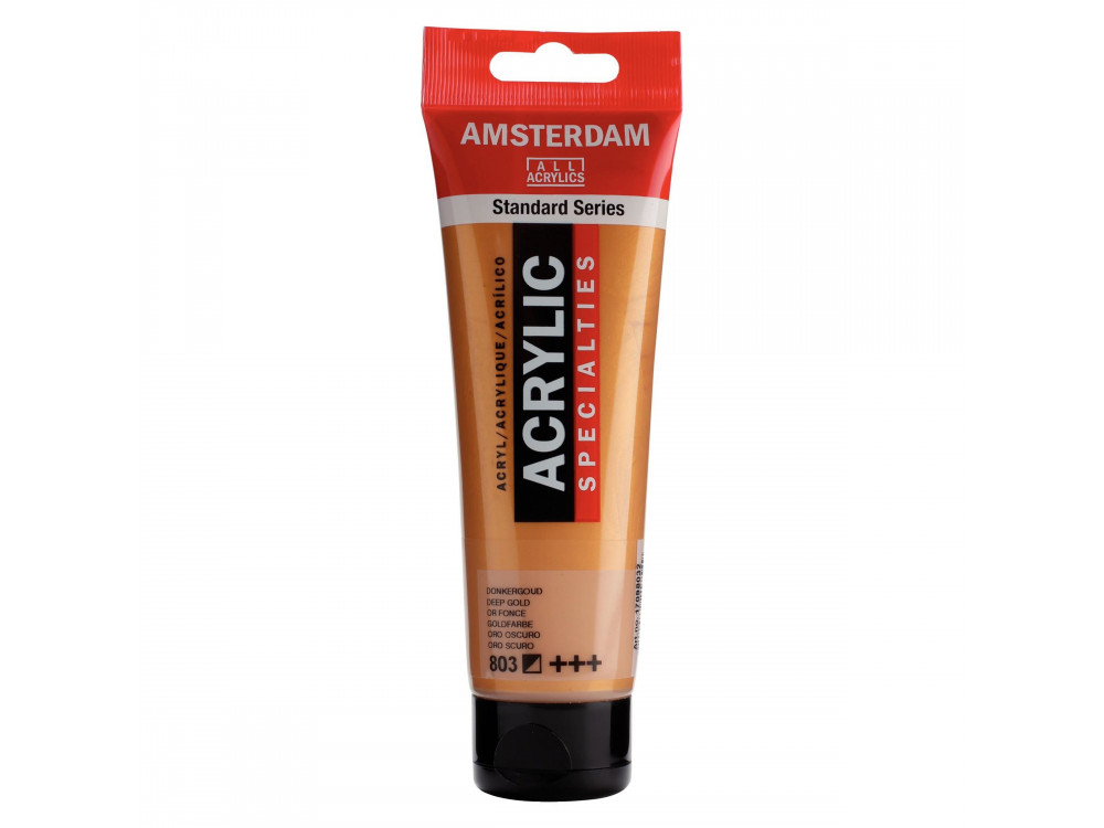 Farba akrylowa - Amsterdam - Deep Gold, 120 ml