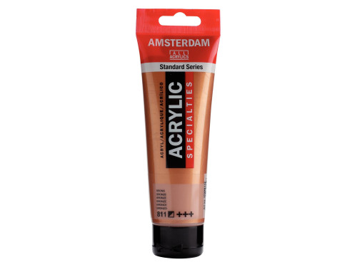 Acrylic paint in tube - Amsterdam - Bronze, 120 ml