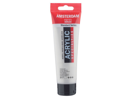 Acrylic paint in tube - Amsterdam - Pearl White, 120 ml