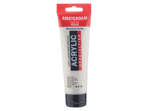 Acrylic paint in tube - Amsterdam - Pearl Yellow, 120 ml