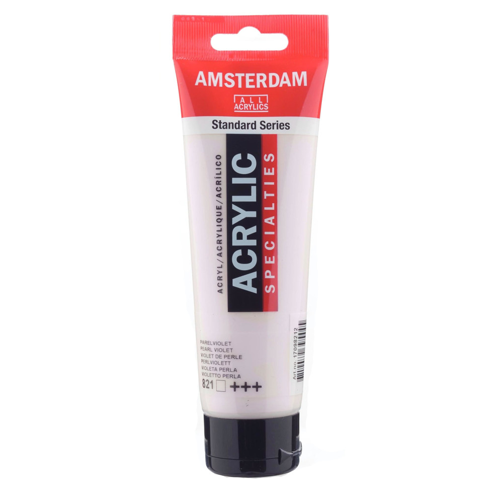Acrylic paint in tube - Amsterdam - Pearl Violet, 120 ml