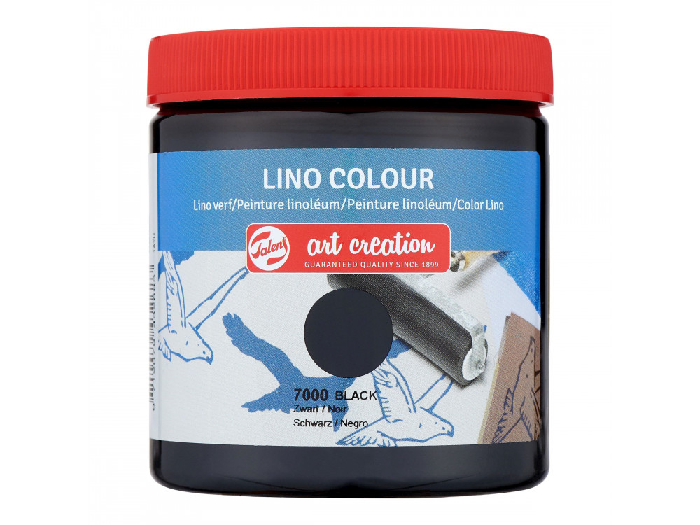 Farba do linorytu Lino Colour - Talens Art Creation - Black, 250 ml