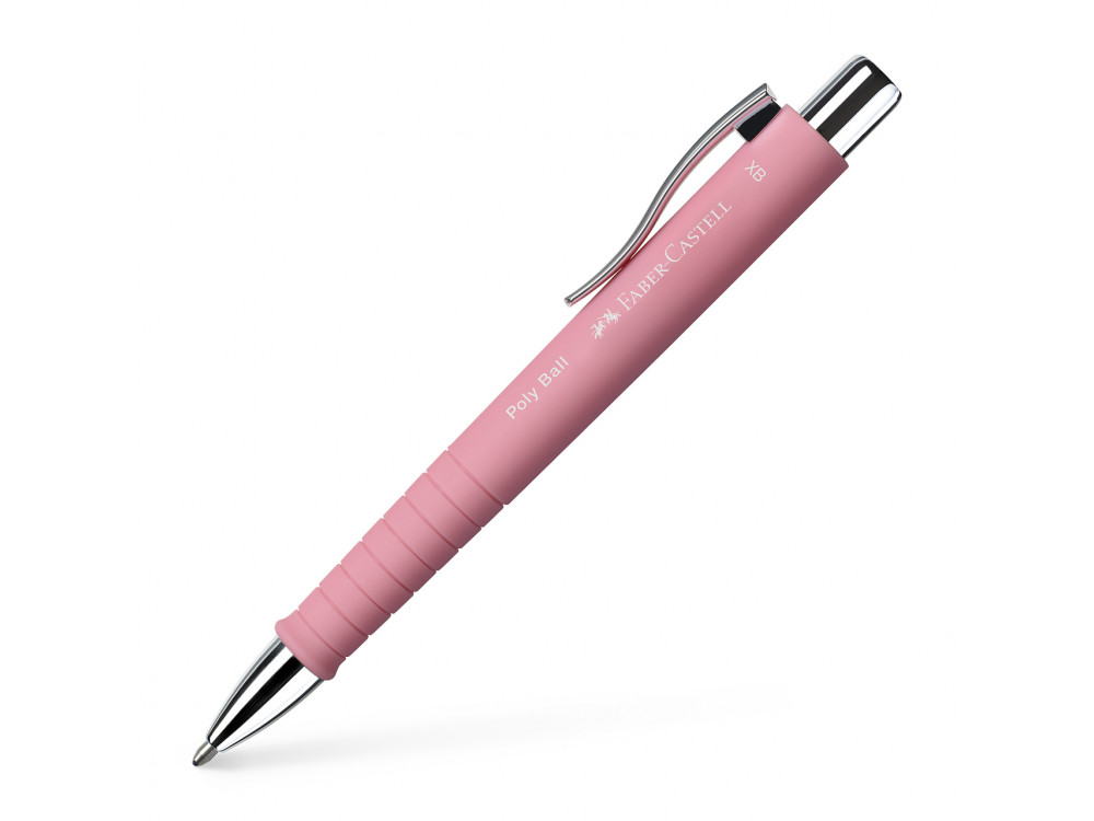 Długopis Poly Ball Urban XB - Faber-Castell - pudrowy róż