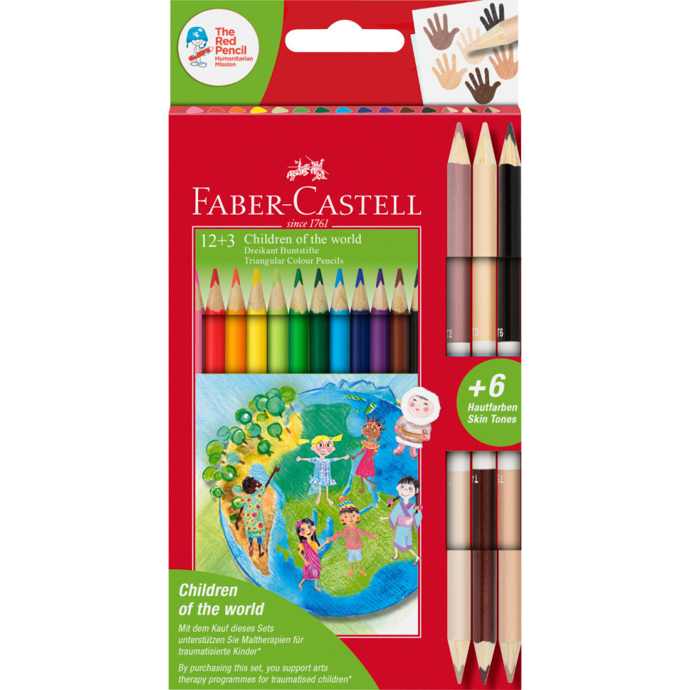 Lápices de colores Faber Castell Colour Grip x24