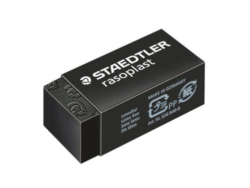 Gumka ołówkowa Rasoplast - Staedtler - czarna