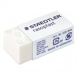 Gumka ołówkowa Rasoplast - Staedtler - biała